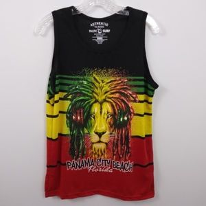Pacific Surf Rastafarian lion Panama City Tank SM